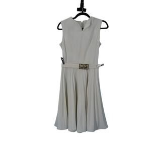 Vintage Tony Todd  Size Small/Medium Cream Floral Dress